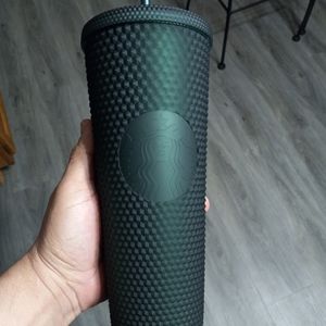 Venti dark green starbucks